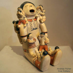 Twelve children on a storyteller