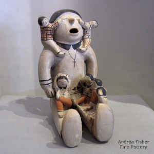 6 children on a grandfather storyteller