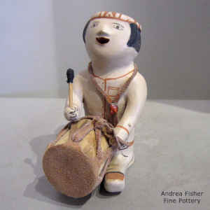 A drummer figure with his drum