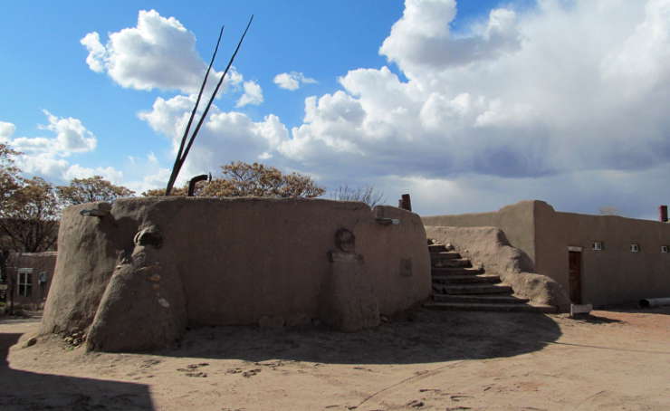 A view of the Nambé kiva
