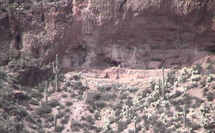 One of the Salado dwellings at Tonto National Monument