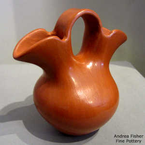 Polished red wedding vase