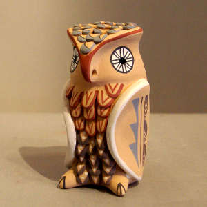 Traditional Jemez owl figure