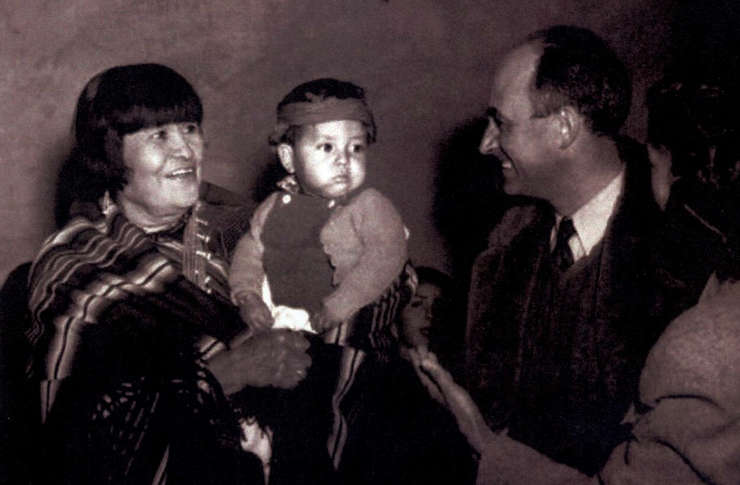 Enrico Fermi and Maria Martinez