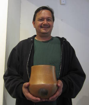 Nambe Pueblo potter Robert Vigil Robert Vigil