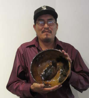 Navajo potter Jonathan Chee Jonathan Chee