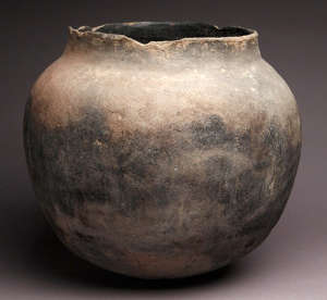 A historic San Felipe cooking jar by an unknown artist A historic San Felipe cooking jar