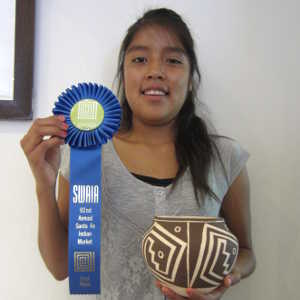 Acoma Pueblo potter Felisha Patricio