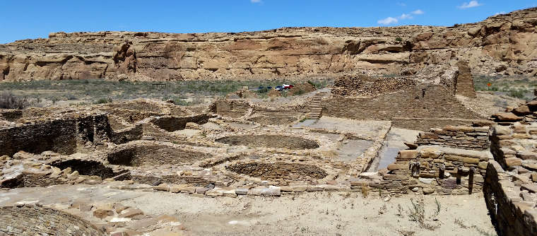Kivas at Pueblo Bonito
