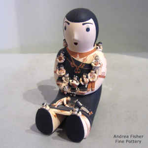 14 children on a grandmother storyteller