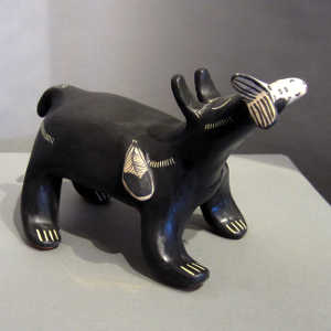 Piece entitled Bear with Fish