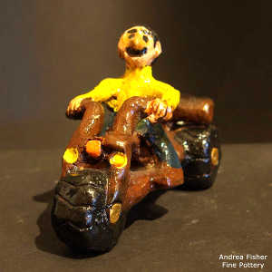 Man on a motorcycle