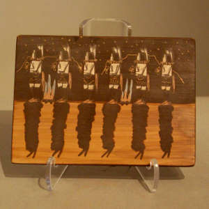 Night Chant dancers on a tile