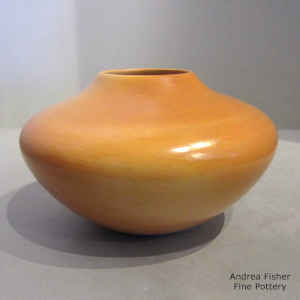 Fire clouds on a plain yellow ware Sikyatki-style jar