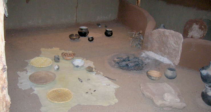An Ancestral Puebloan pithouse