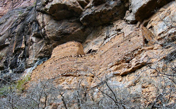 Salado pueblo in the Sierra Ancha's