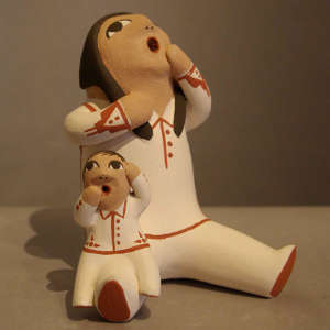 One child on a storyteller