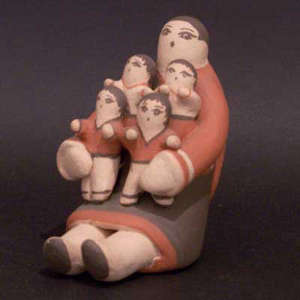 Four children on a storyteller