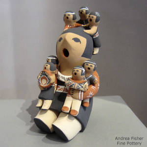 7 children with a grandmother storyteller