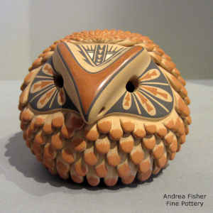 Polychrome Jemez owl figure