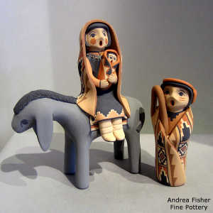 2 figures in a Flight to Egypt set