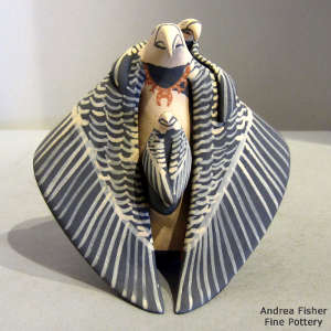 2 children on an eagle storyteller