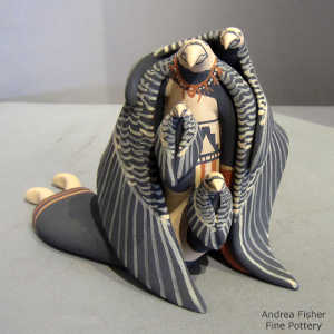 3 children on an eagle storyteller