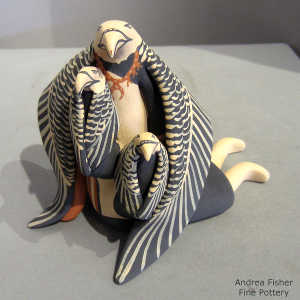 2 children on an eagle storyteller