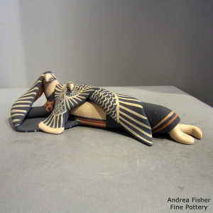 One chick on a lounging eagle storyteller