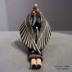 Three chicks on an eagle storyteller