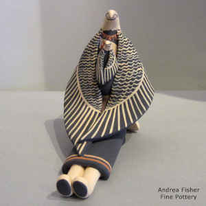 1 chick on a sitting eagle storyteller