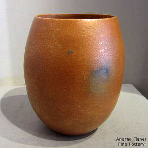 Micaceous golden jar