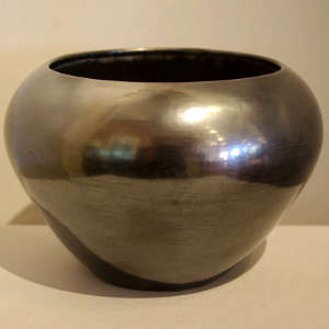 Plain gunmetal bowl