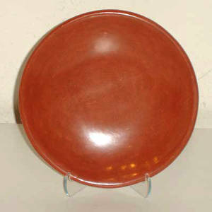 Polished red plate