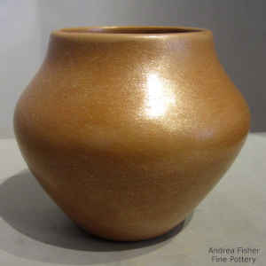 Golden micaceous jar