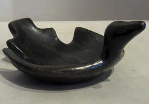 Dish by an unknown Santa Clara potter