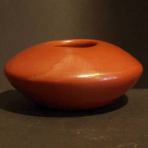 Plain red jar well polished