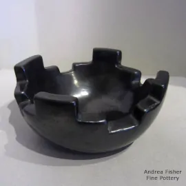 A black prayer bowl