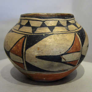 Pot from an unknown Santo Domingo potter