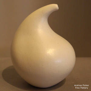 Sculptural white organic shape