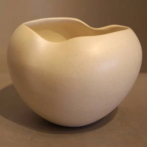 Sculptural white piece