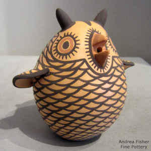 Polychrome Zuni owl