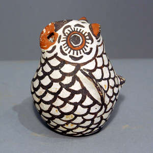 Zuni owl figure